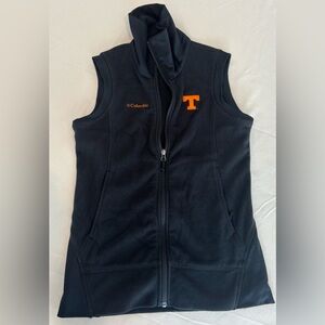 University of Tennessee Columbia Black Fleece Vest